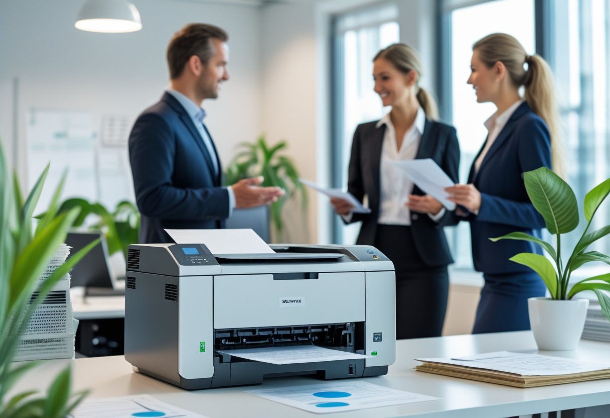 Sådan vælger du de mest bæredygtige og billige printere til virksomheder